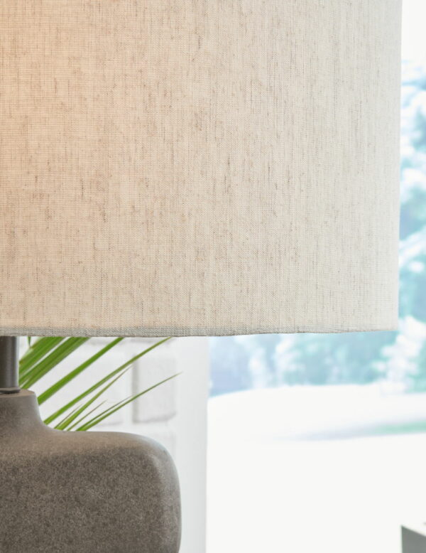 Danacy - Distressed Black - Paper Table Lamp - Image 5