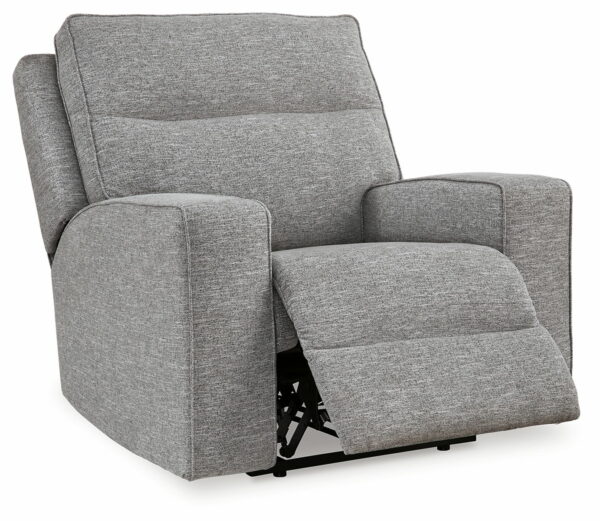 Biscoe - Pewter - Power Recliner /Adj Headrest - Image 4