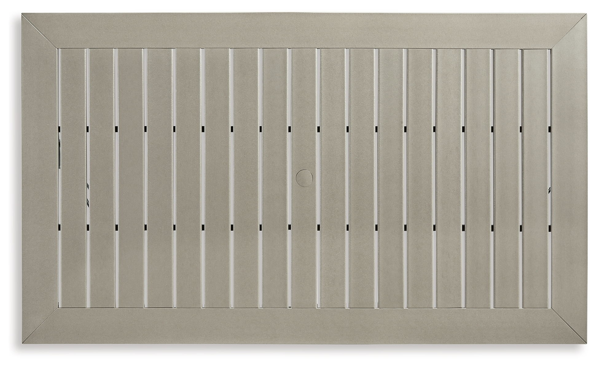 Mount Valley - Black / Driftwood - Rect Dining Table W/Umb Opt - Image 5