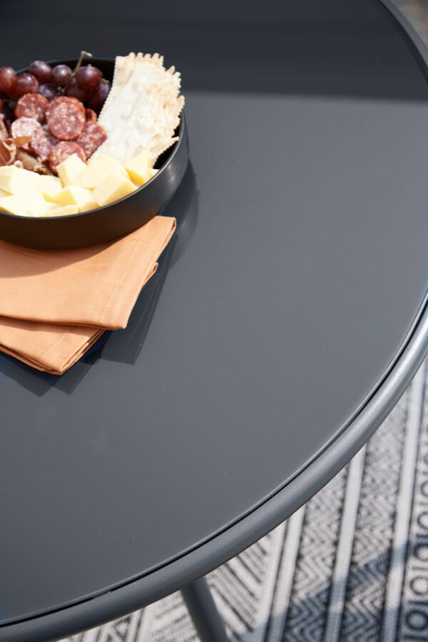 Palm Bliss - Gray - 5 Pc. - Dining Room Set - Image 3
