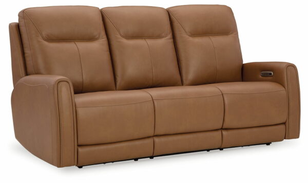 Tryanny - Butterscotch - Power Reclining Sofa With Adj Headrest - Image 8