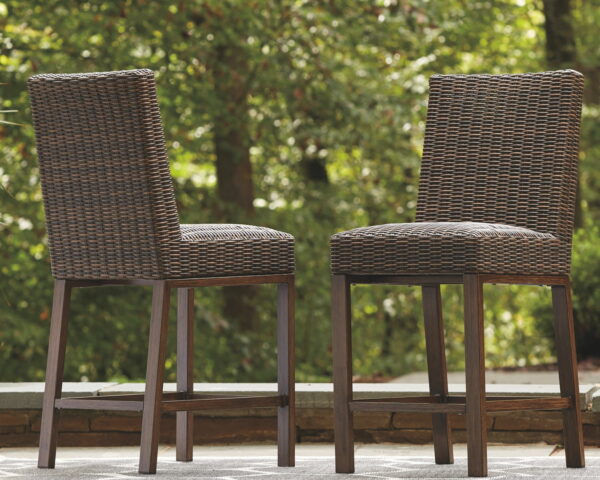 Paradise - Medium Brown - Barstool (Set of 2) - Image 2