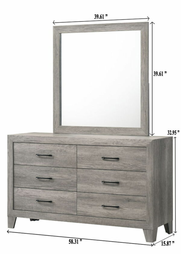 Hopkins - Dresser, Mirror - Image 3