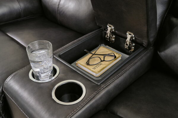 Mountainous - Eclipse - Power Reclining Loveseat With Console /Adj Headrest - Image 4