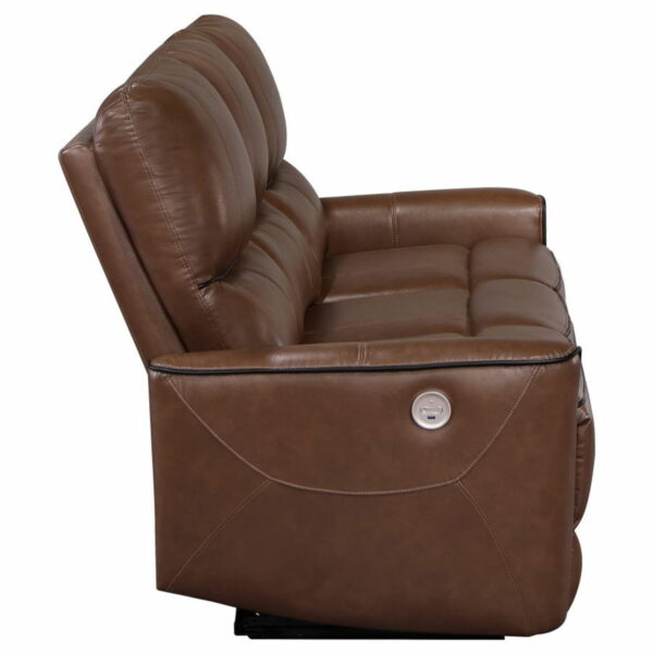 Greenfield - Upholstered Power Reclining Sofa - Image 9