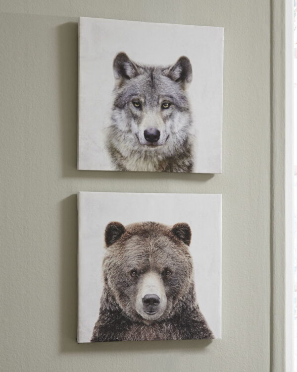 Albert - Gray / Brown - Wall Art Set (Set of 2) - Image 2