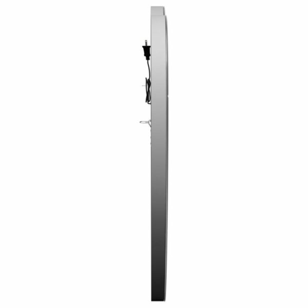 Aiko - Heart Shape Wall Mirror - Silver - Image 7