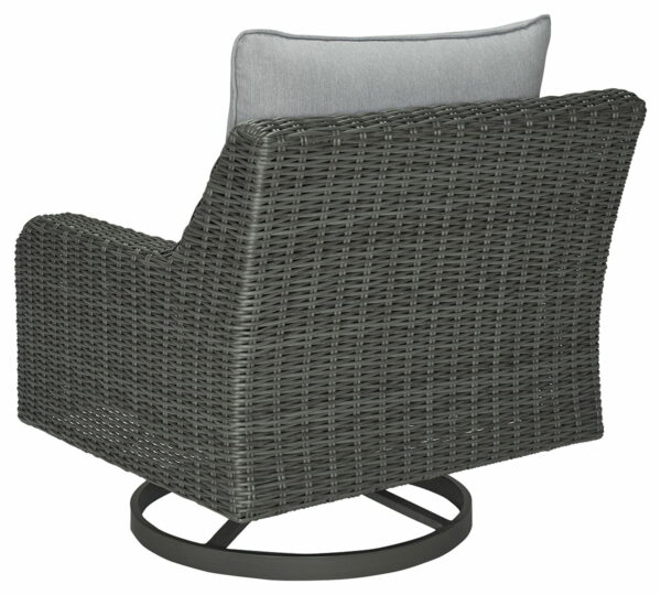 Elite Park - Gray - Swivel Lounge W/ Cushion - Image 4