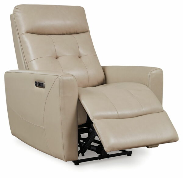 Pisgham - Sand - Power Recliner With Adj Headrest - Image 5