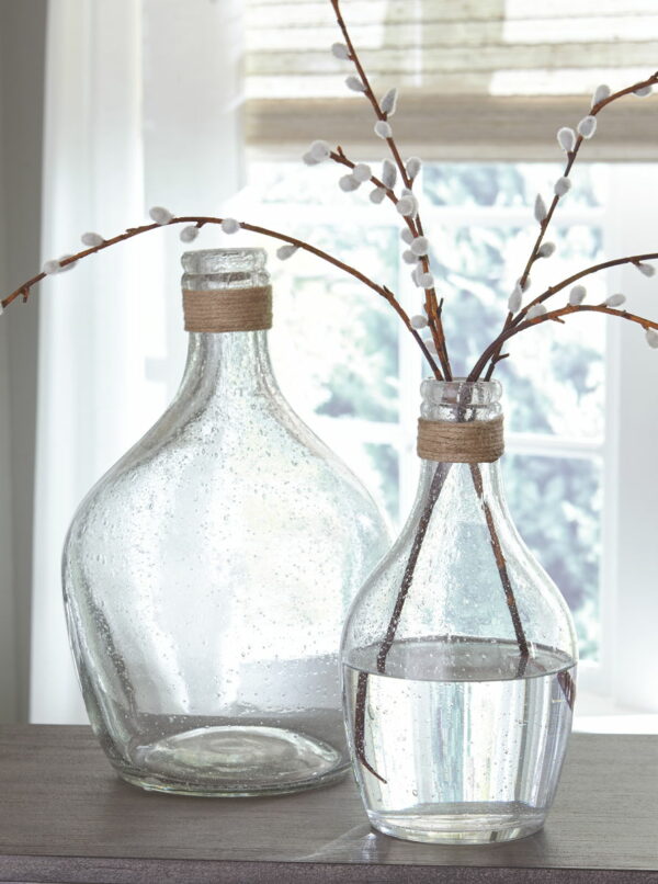 Marcin - Clear - Vase Set (Set of 2) - Image 2