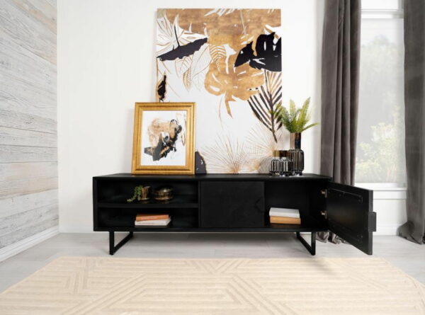 Marsden - Rectangular TV Console - Dark Brown - Image 8