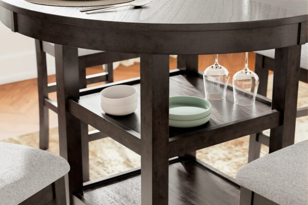 Langwest - Brown - Dining Room Counter Table Set (Set of 5) - Image 5