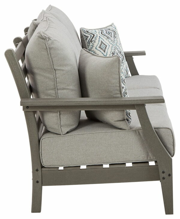 Visola - Gray - Sofa With Cushion - Image 3