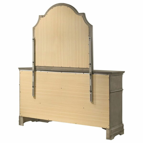Manchester - 7-drawer Dresser With Mirror - Wheat - Image 12