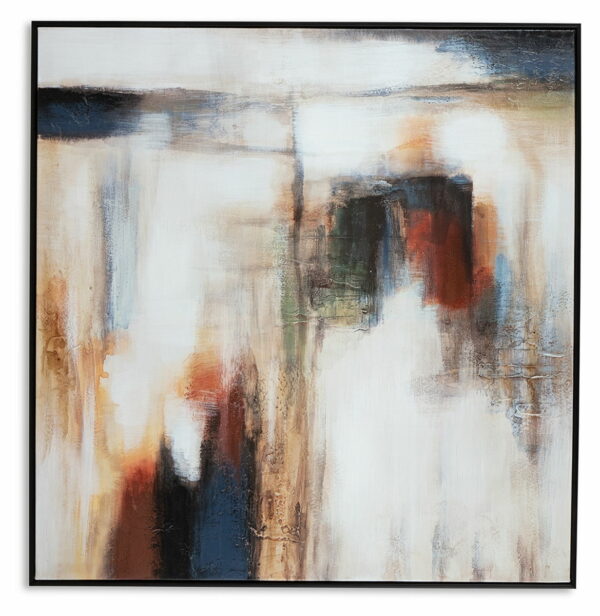 Pigeonford - White / Teal / Gold - Wall Art - Image 6