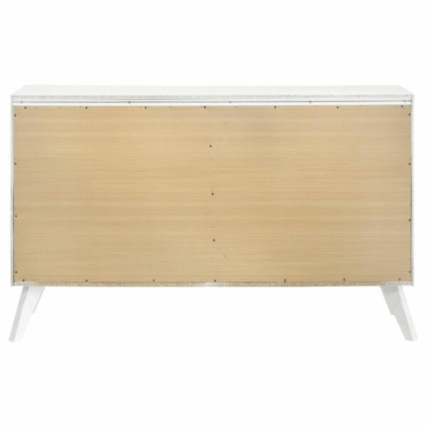 Janelle - 6-Drawer Dresser - White - Image 3