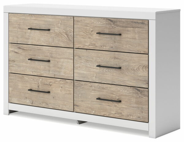 Charbitt - Two-tone - Six Drawer Dresser - Image 2