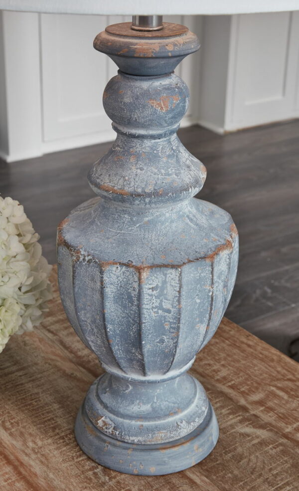 Cylerick - Antique Blue - Terracotta Table Lamp - Image 5