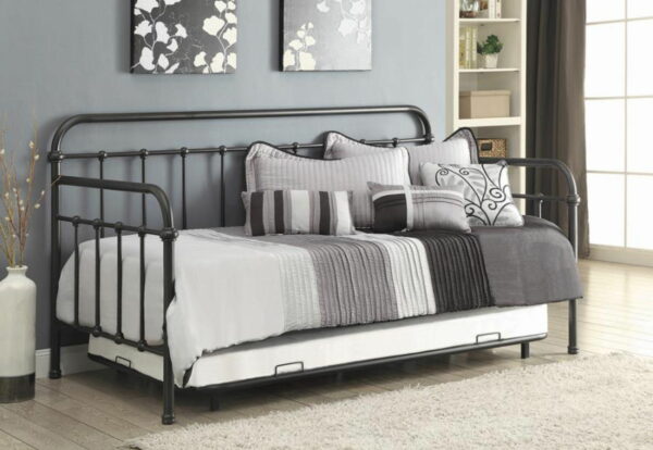 Livingston - Daybed With Trundle Dark Bronze - Image 2