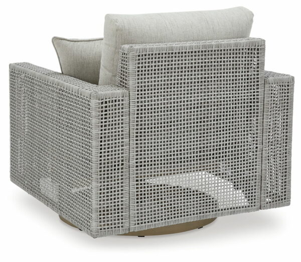 Seton Creek - Gray - Swivel Lounge With Cushion - Image 4