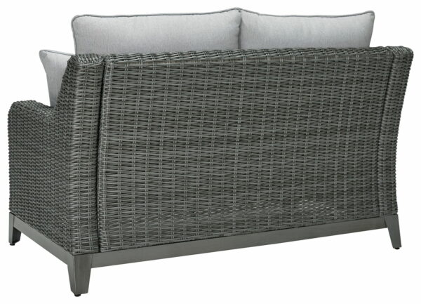 Elite Park - Gray - Loveseat W/Cushion - Image 6