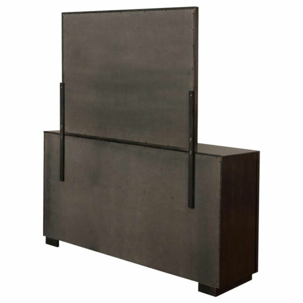 Durango - 8-Drawer Dresser With Mirror - Smoked Peppercorn - Image 2