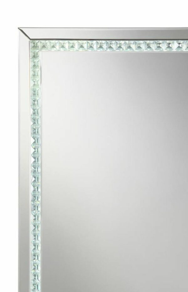 Noelle - Square Wall Mirror With Led Lights - Image 4