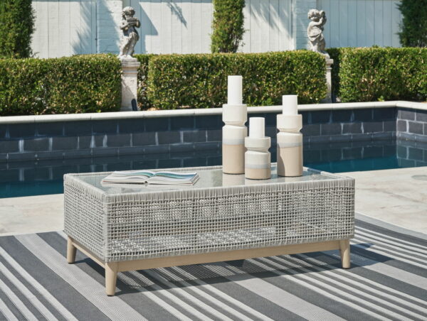 Seton Creek - Gray - Rectangular Cocktail Table - Image 4