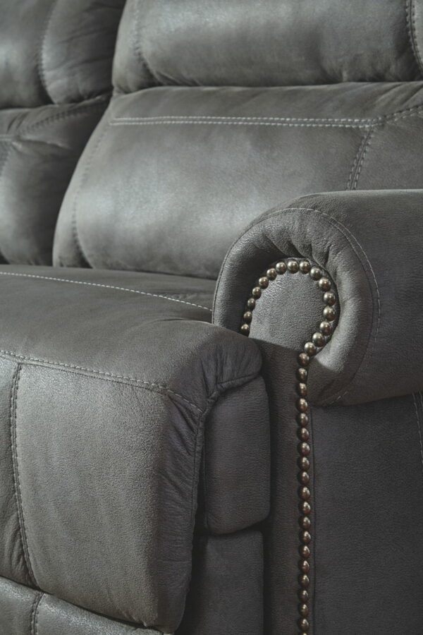 Austere - Gray - 2 Seat Reclining Sofa - Image 2