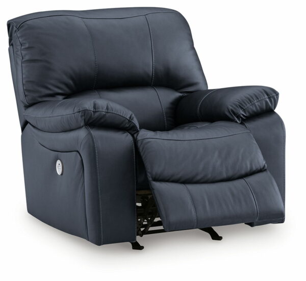 Leesworth - Ocean - 3 Pc. - Power Reclining Sofa, Power Reclining Loveseat, Power Rocker Recliner - Image 7