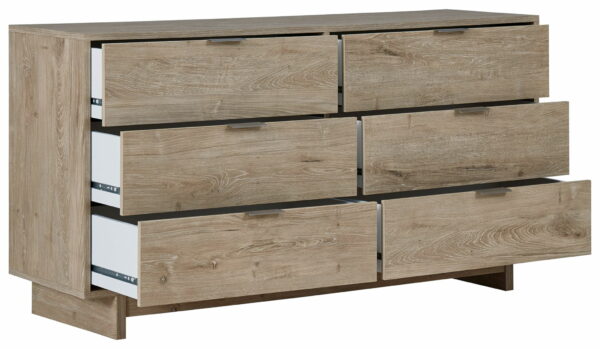 Oliah - Beige - Six Drawer Dresser - 31'' Height - Image 2