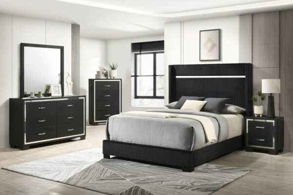 Gennro - Dresser - Black - Image 2