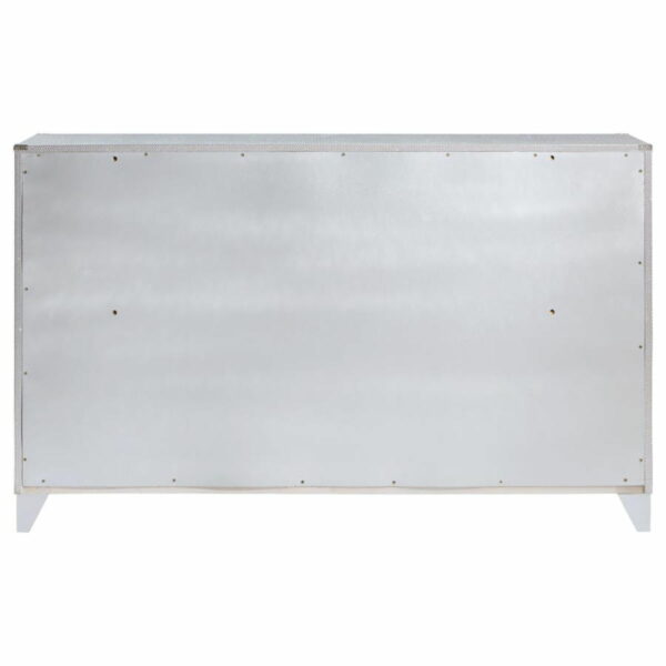Larue - 6-Drawer Dresser - Silver - Image 6