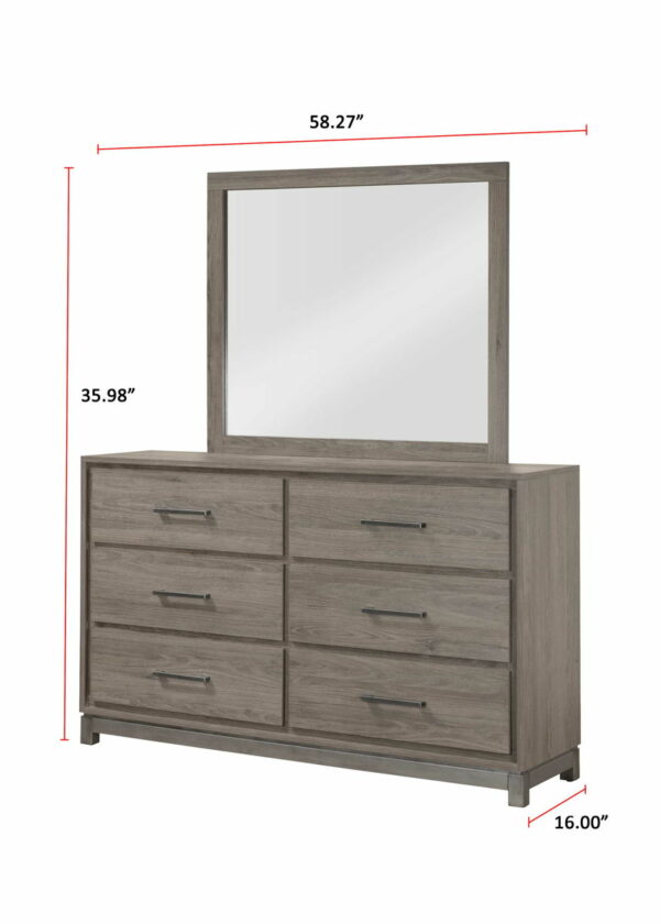 River - Dresser - Light Brown - Image 3