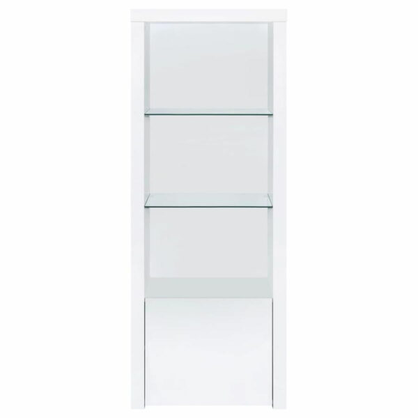 Jude - 3 Piece Entertainment Center With 71" TV Stand - White High Gloss - Image 7