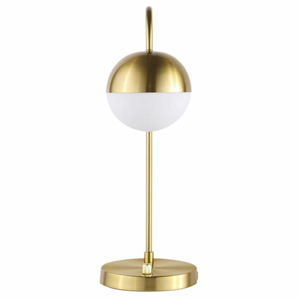 Merrick - Round Arched Table Lamp - Gold - Image 4