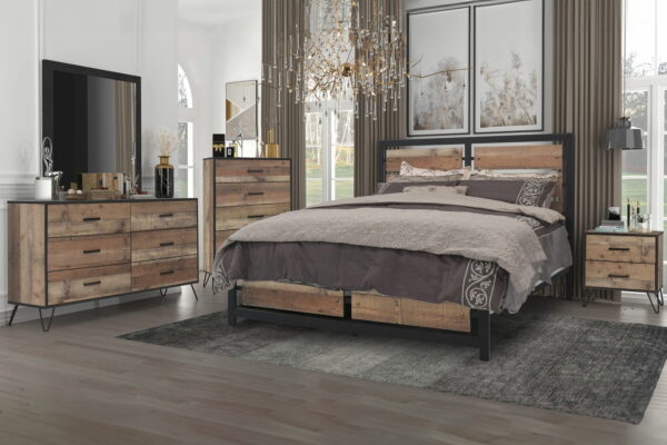 Elk River - 3/3 Twin Bed - Rustic - Image 2