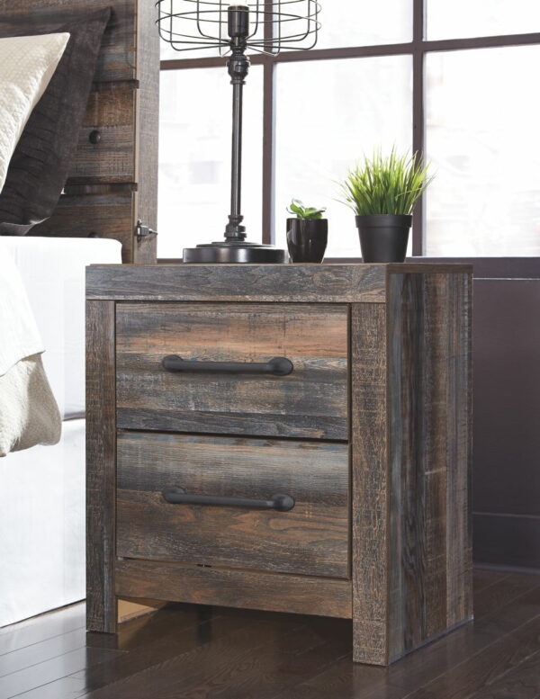 Drystan - Dresser, Mirror, Bookcase Bed Set - Image 2