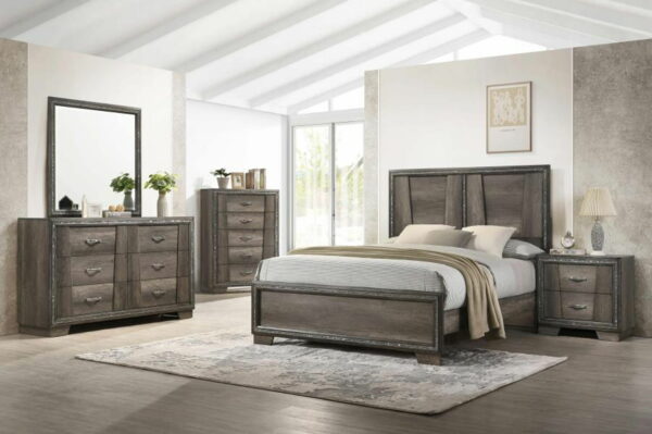 Janine - 6-Drawer Dresser - Gray - Image 13