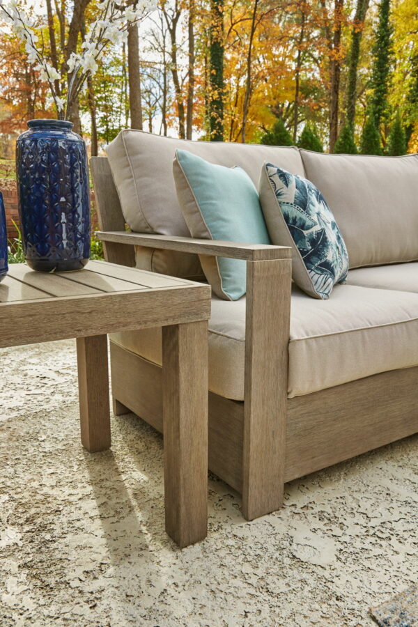 Silo Point - Brown - Raf/laf Loveseat W/Cush (Set of 2) - Image 2
