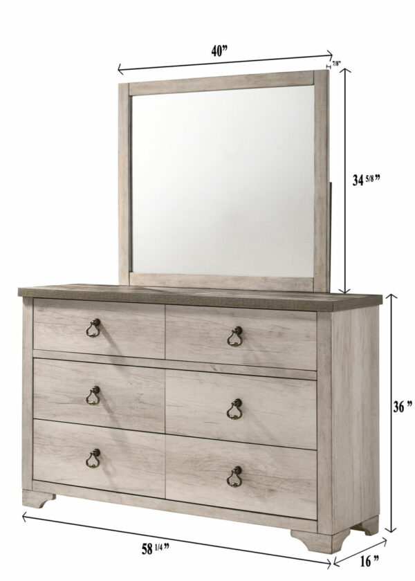 Patterson - Dresser, Mirror - Image 2