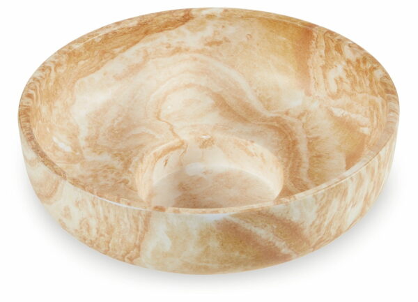 Cammen - Tan / White - Bowl - Image 2