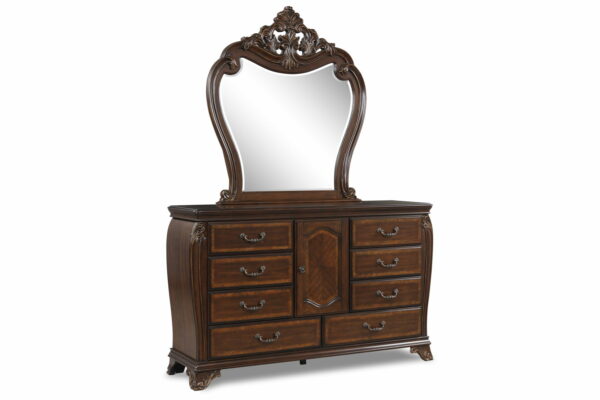 Montecito - Mirror - Cherry - Image 2