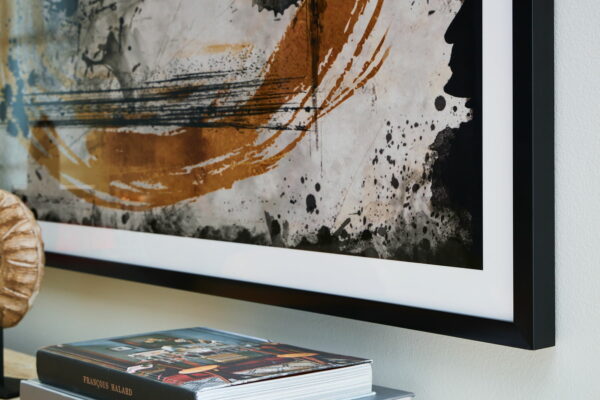 Clefting - Black / Caramel / Tan - Wall Art - Image 6