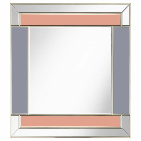 Braylin - Rectangular Wall Mirror - Champagne And Gray - Image 5