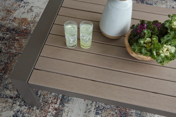 Tropicava - Taupe - Rectangular Cocktail Table - Image 4