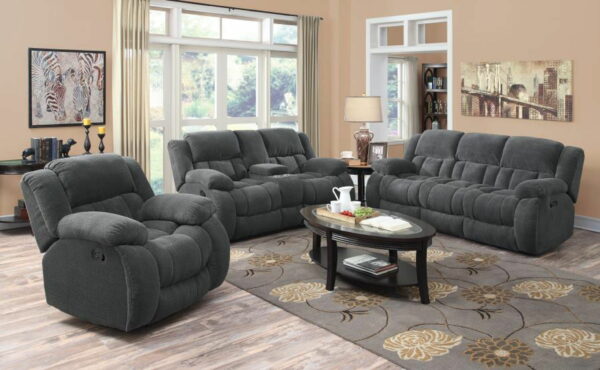 Weissman - Pillow Top Arm Motion Sofa - Charcoal - Image 5
