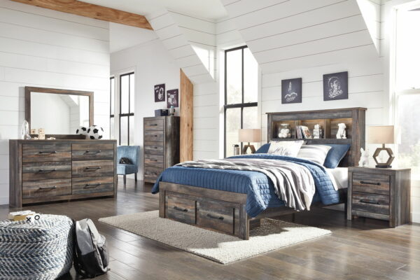 Drystan - Panel Bookcase Bed - Image 16