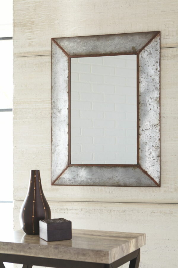 O'tallay - Antique Gray - Accent Mirror - Image 2