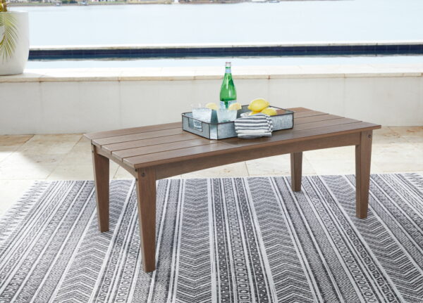 Emmeline - Brown - Rectangular Cocktail Table - Image 3